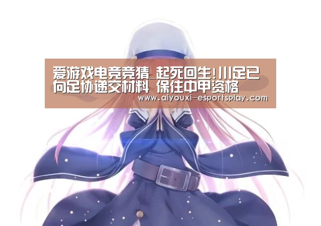 爱游戏电竞竞猜_起死回生!川足已向足协递交材料 保住中甲资格(图2) 爱游戏电竞平台